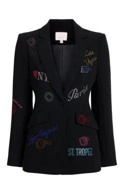 Around The World Embellished Cheyenne Blazer