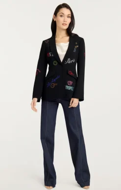 Around The World Embellished Cheyenne Blazer