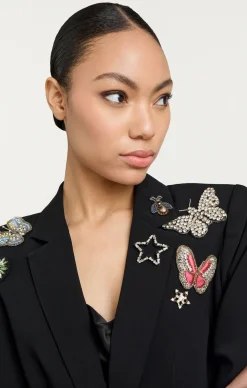Butterfly Embellished Kylie Jacket