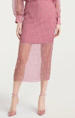 Crystal Teardrop Marta Skirt