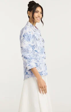 Garden Toile Scrunched Canyon Jacket