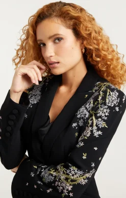 Lilac Vine Embellished Cheyenne Blazer