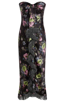 Midnight Bloom Elise Dress