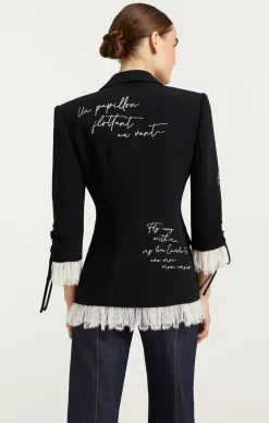 Mon Amour Embellished Roxie Blazer