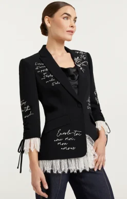 Mon Amour Embellished Roxie Blazer