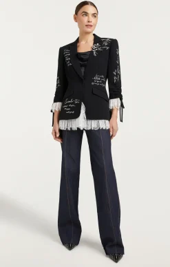 Mon Amour Embellished Roxie Blazer