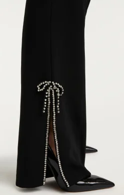 Rhinestone Bow Kali Pant