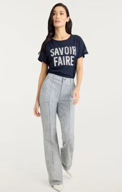 Rhinestone Savoir Faire Tee