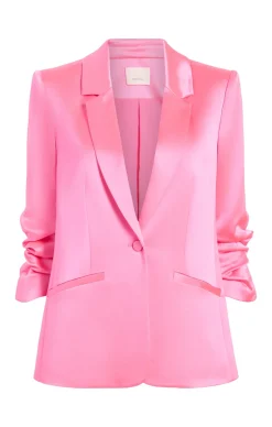 Satin Kylie Blazer