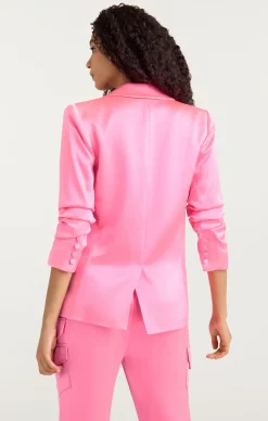 Satin Kylie Blazer