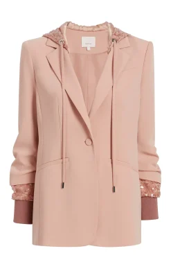 Sequin Hooded Khloe Blazer