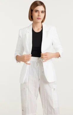 Tumbled Woven Khloe Blazer