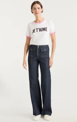 Two Tone Je T'aime Tee