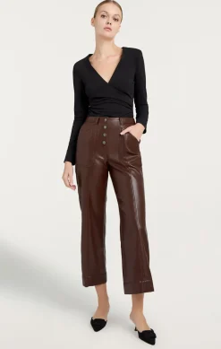 Vegan Leather Benji Pant