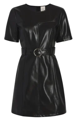 Vegan Leather Siv Dress